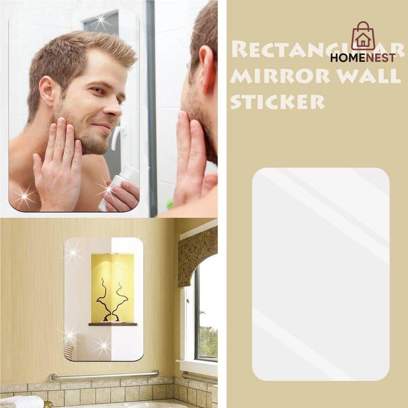 Rectangular Mirror Wall Sticker