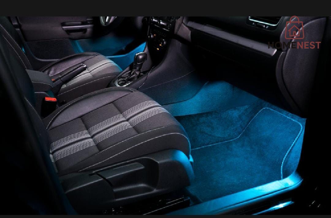 Car atmosphere RGB light with remote