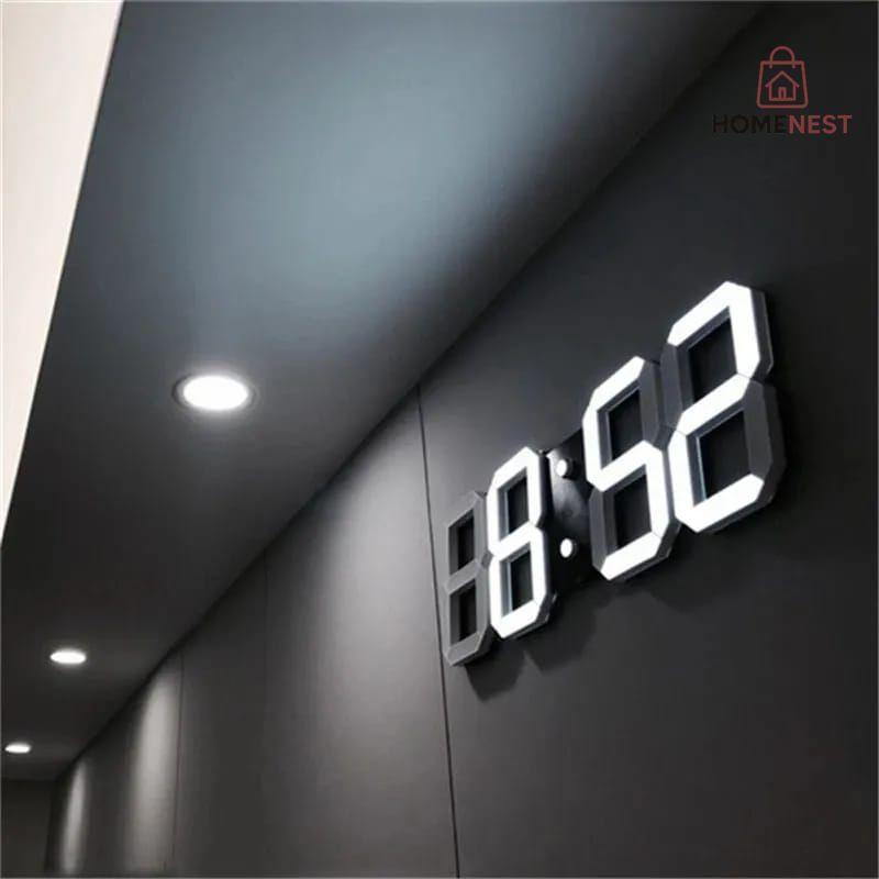 3D LED Digital Alarm Cloc