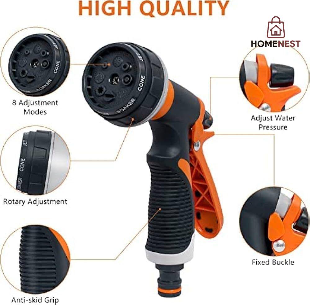Garden Hose Spray Gun Nozzle High Pressure