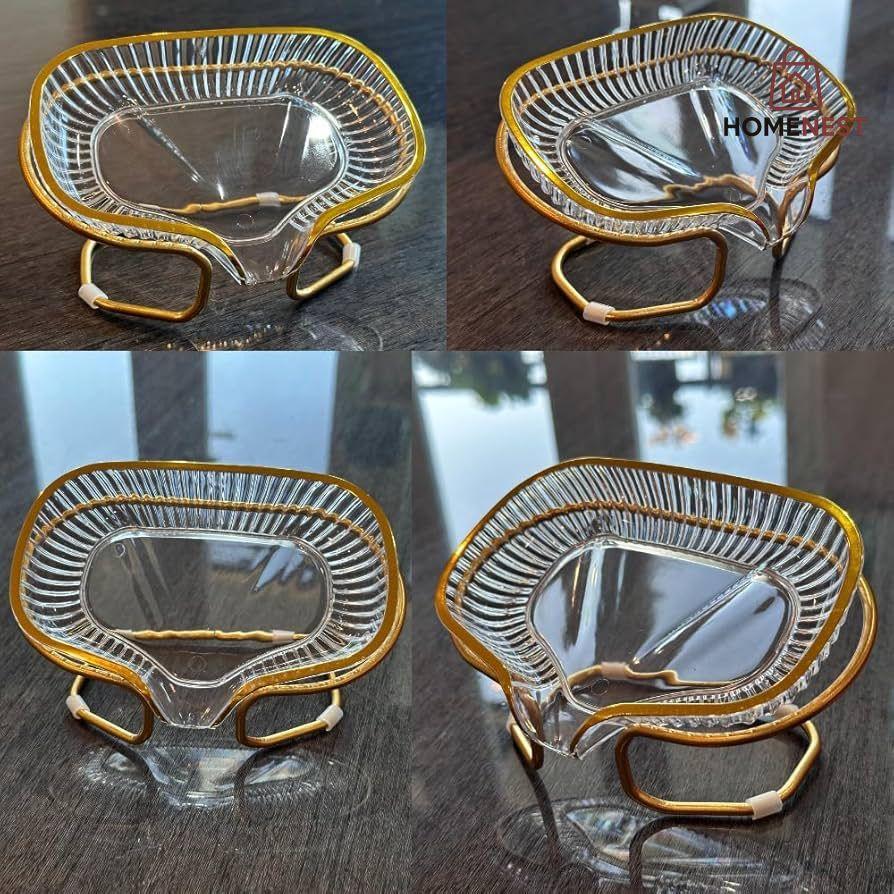 Luxury Soap Holder Self Draining Soap Dish Holder
