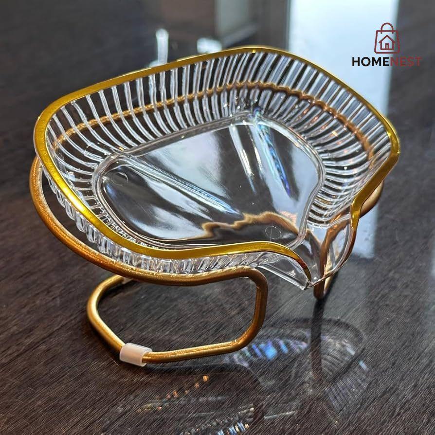 Luxury Soap Holder Self Draining Soap Dish Holder