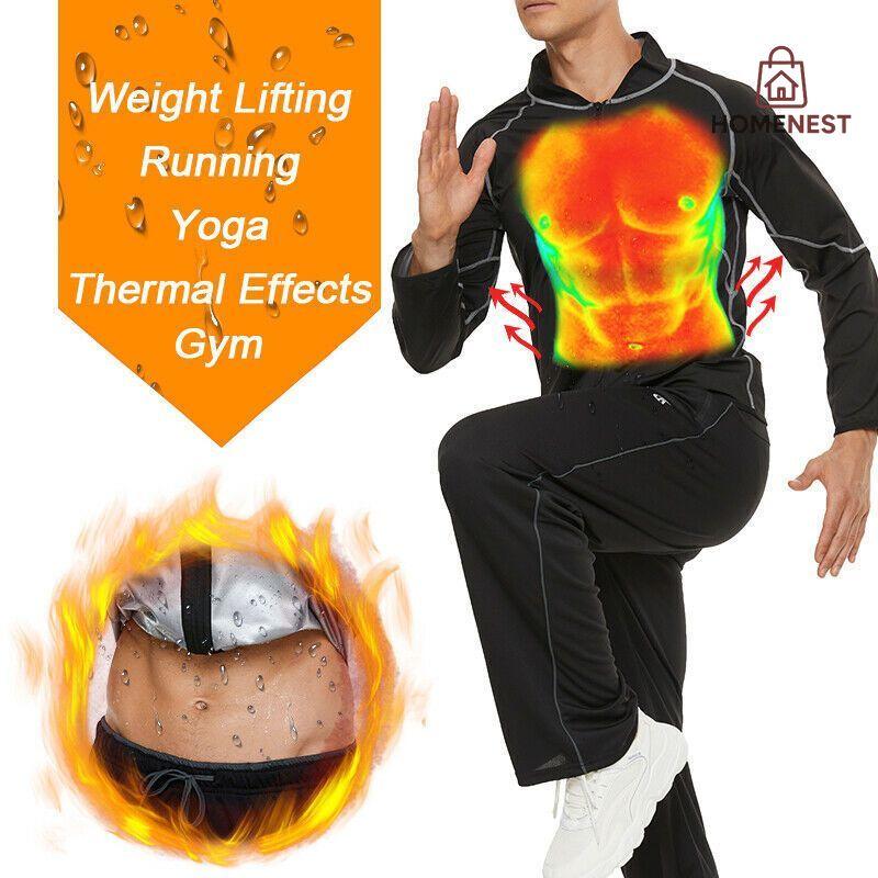 Men And Women Heavy Sauna Sweat Suit