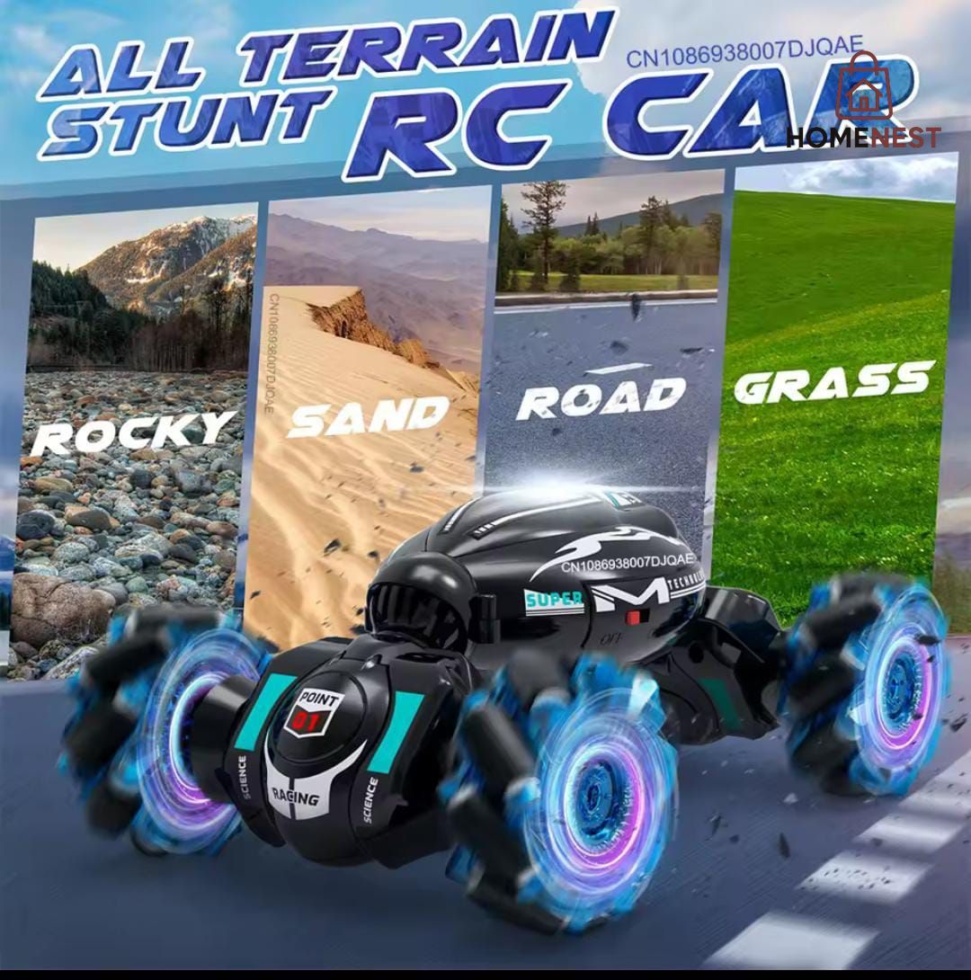 RC racing stunt Car with  Remote control