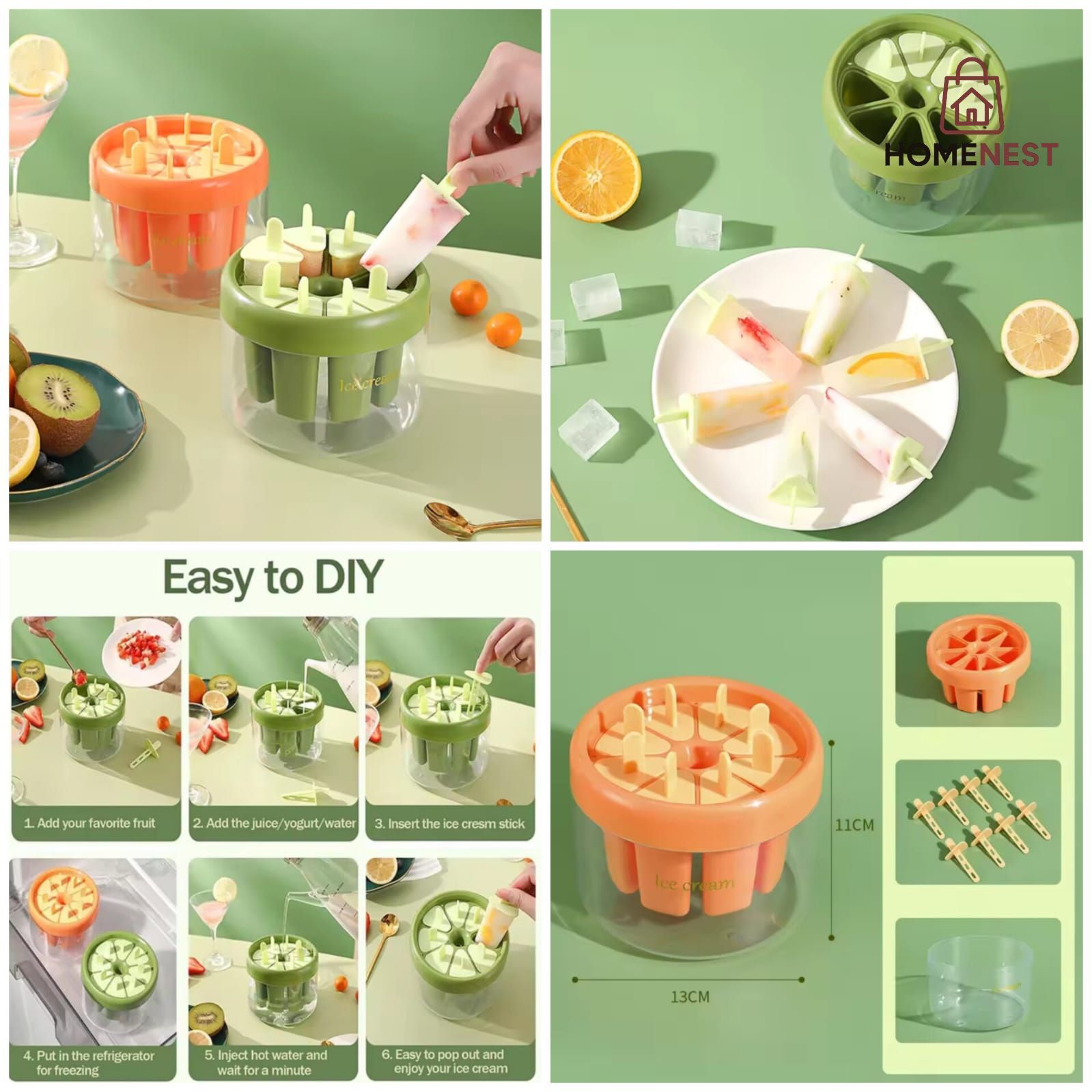 Silicone Popsicle Mould
