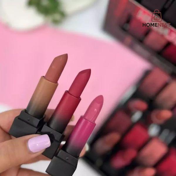 HUDABEALITY MATT LIPSTICKS  12 PCS PACK