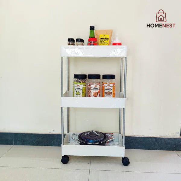 MULTI - LAYER SMART TROLLEY- BY HOMENEST