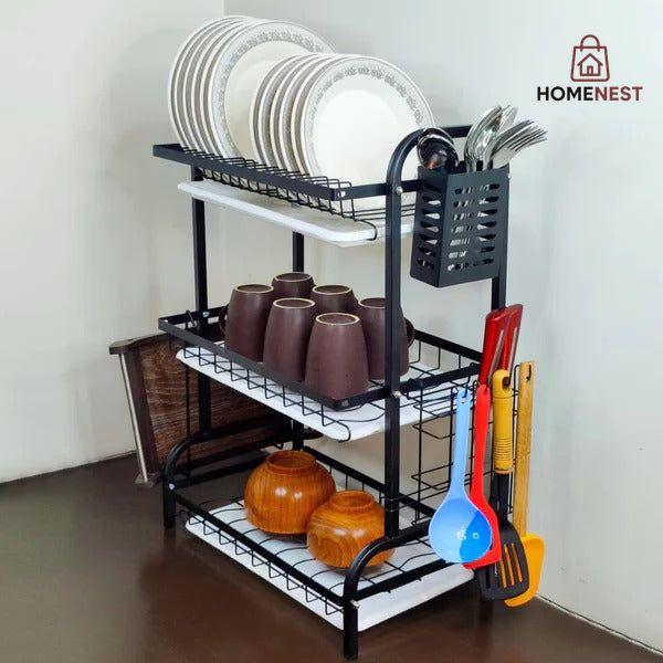 MULTI TIRED DISH ORGANIZER