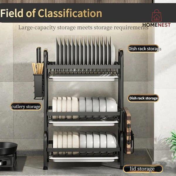 MULTI TIRED DISH ORGANIZER