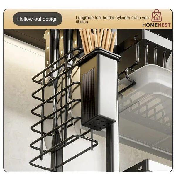MULTI TIRED DISH ORGANIZER