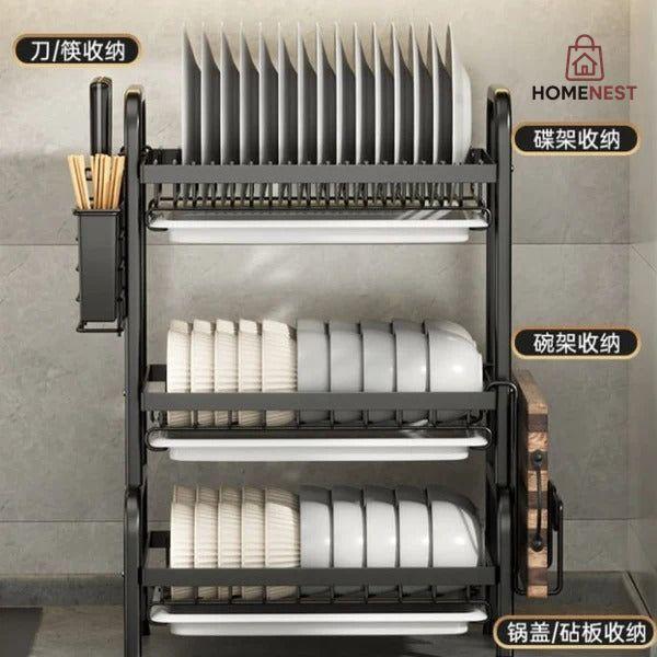 MULTI TIRED DISH ORGANIZER