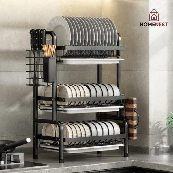 MULTI TIRED DISH ORGANIZER