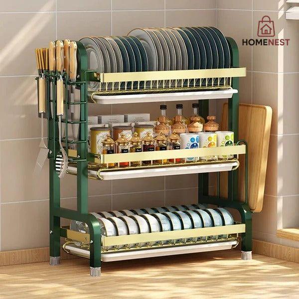 MULTI TIRED DISH ORGANIZER