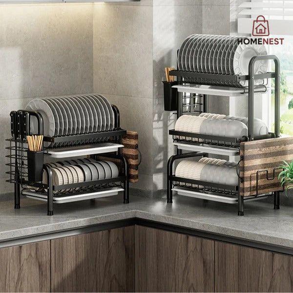 MULTI TIRED DISH ORGANIZER