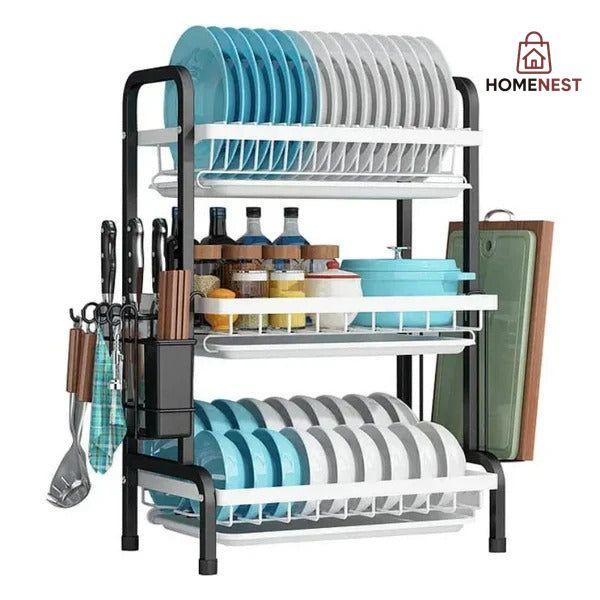 MULTI TIRED DISH ORGANIZER