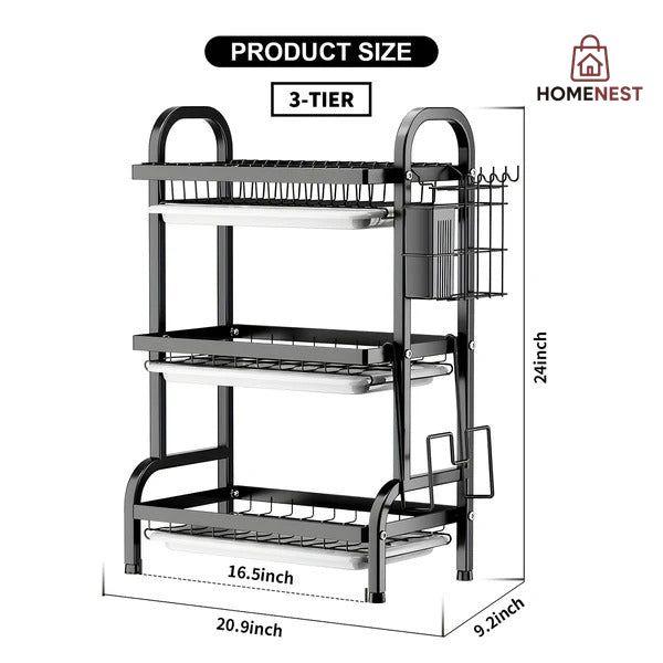 MULTI TIRED DISH ORGANIZER