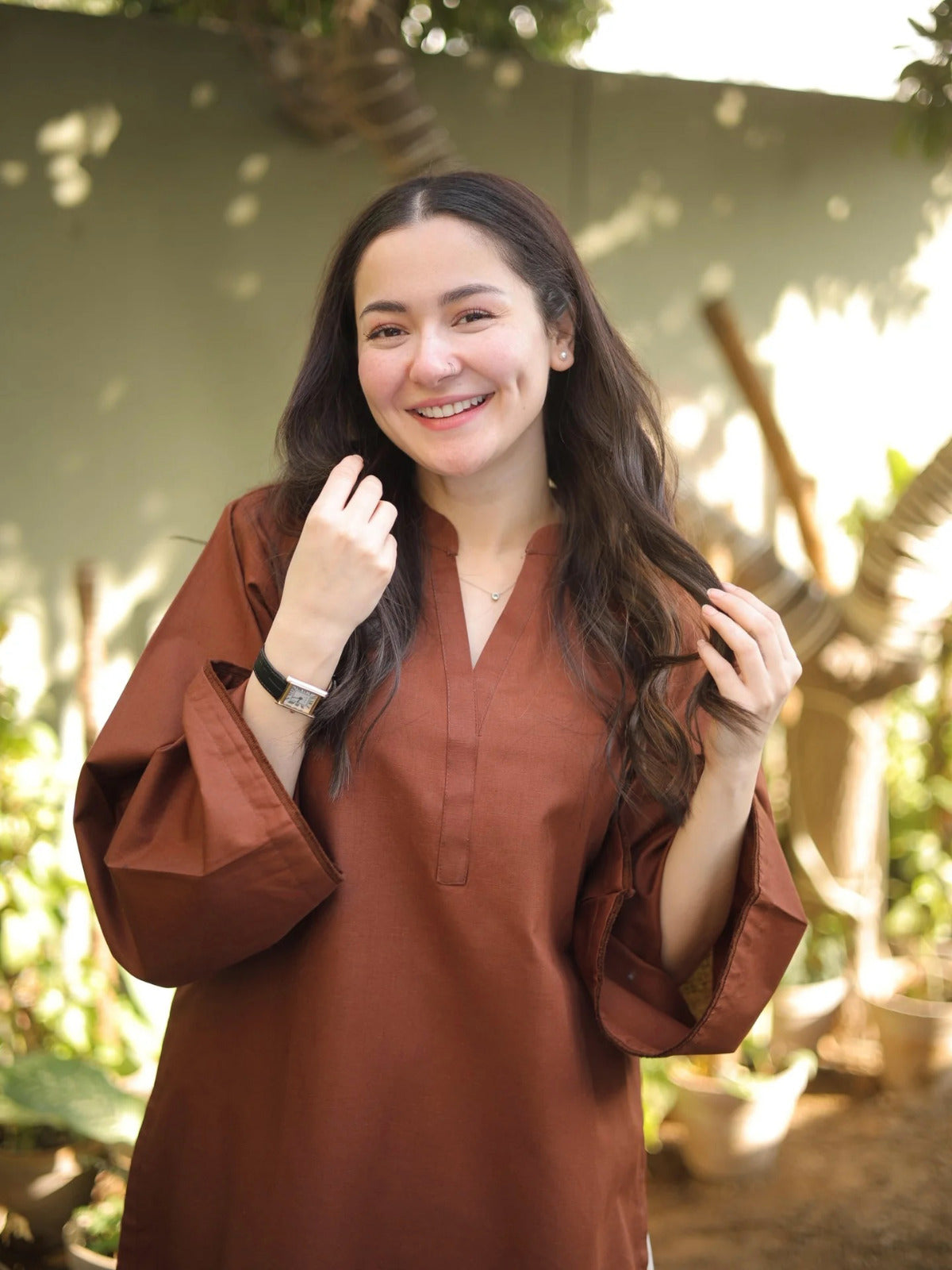 2 Piece Suit for Women – Lace Border Shirt with Heart Embroidery Flapper