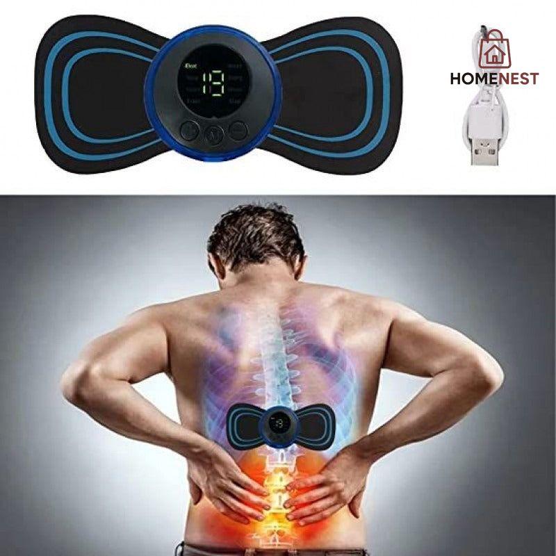 EMS Mini Portable Electric Neck, Back & Body Pain Relief Massager