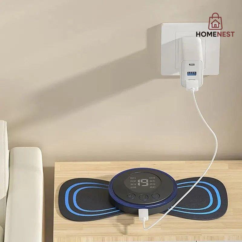 EMS Mini Portable Electric Neck, Back & Body Pain Relief Massager