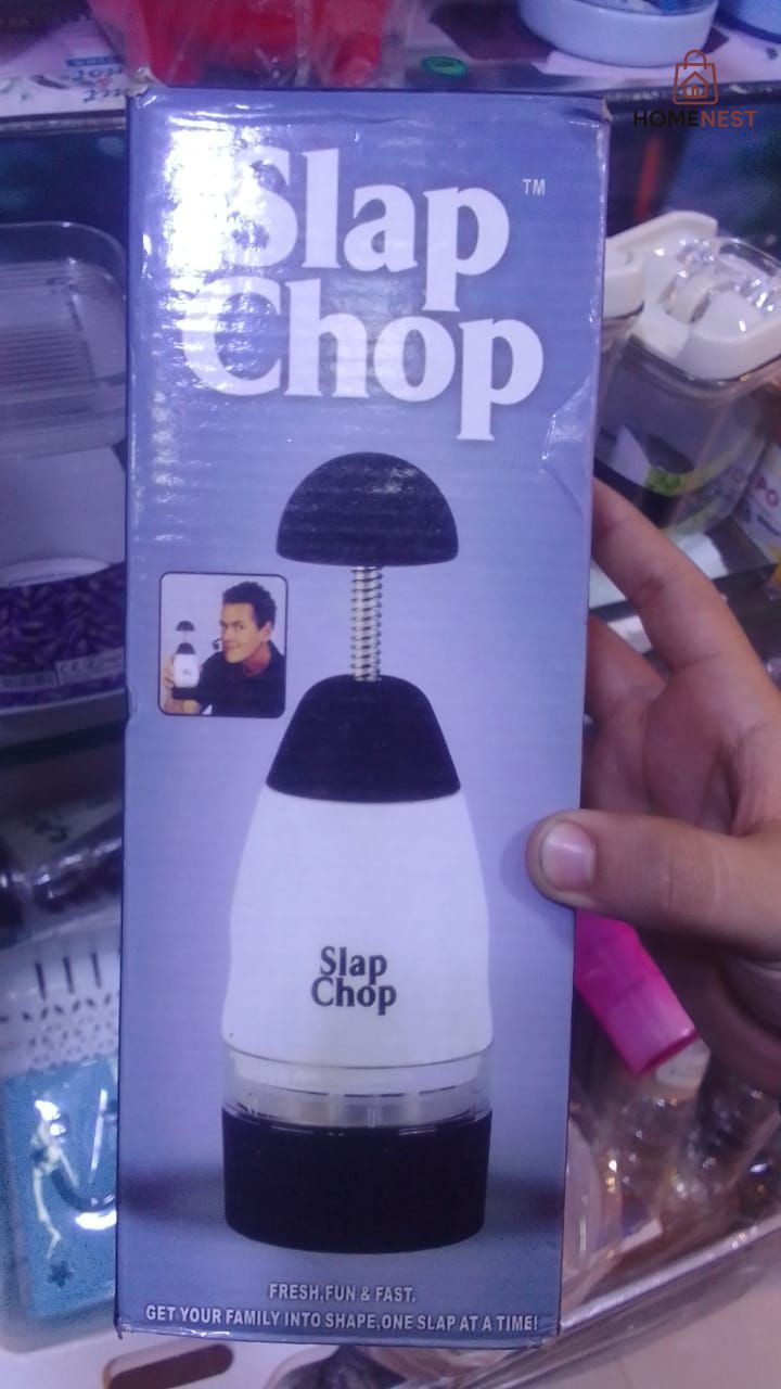 Slap Chop Original Stainless Steel Mini Vegetable Chopper Gadget for Salads