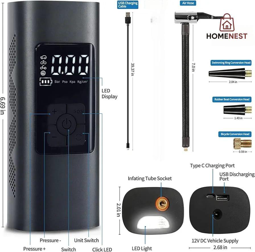 Air Compressor Power Bank