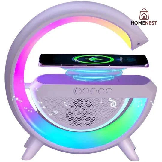 LED Wireless Charging Speaker