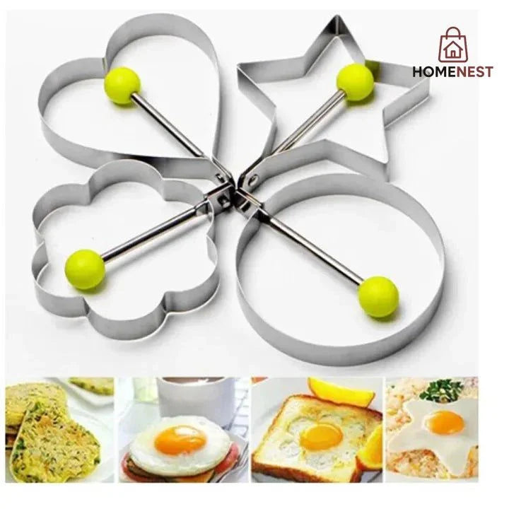 4pcs FRIED EGG MOULDS