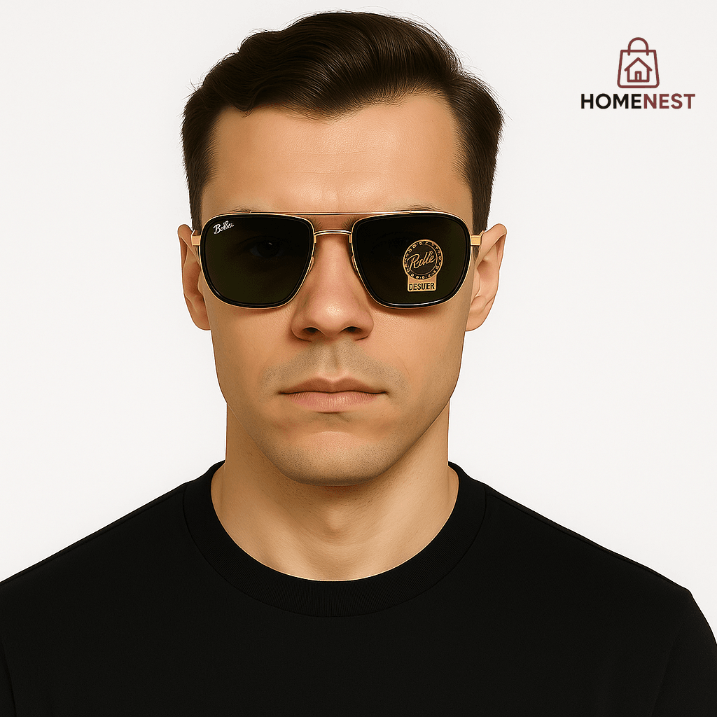 Gold Frame Sunglasses