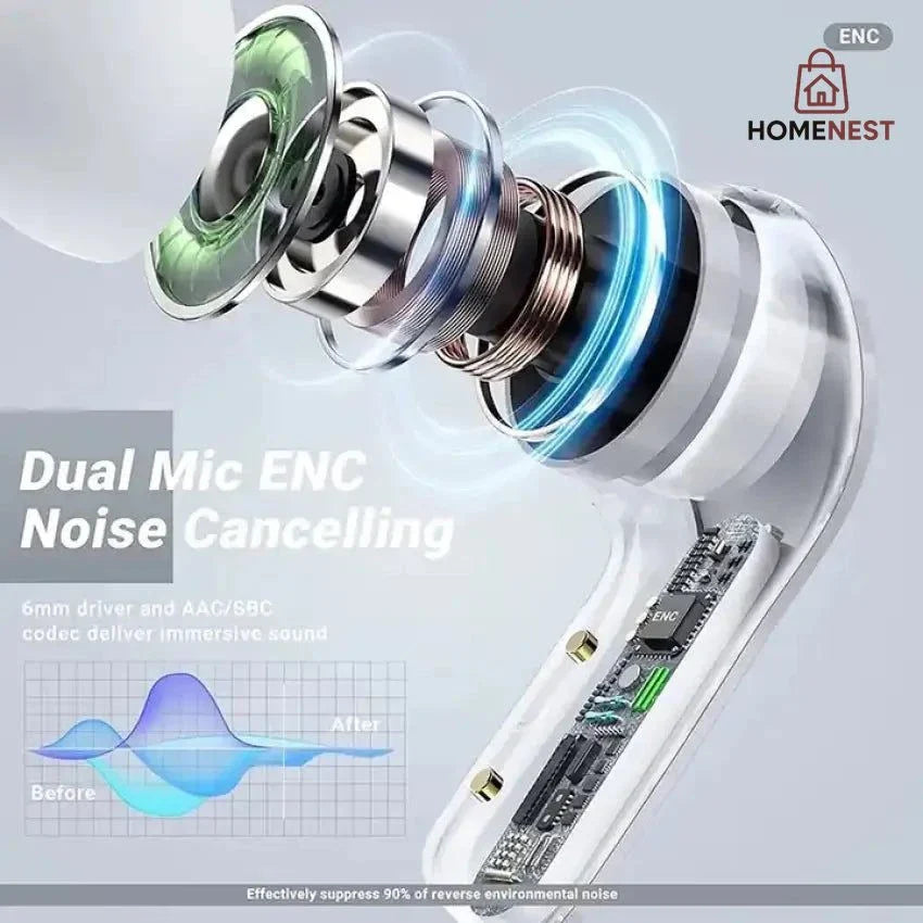 Air 39 Transparent Wireless Gaming Earbuds