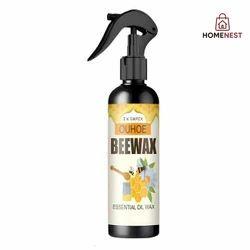 Bee wax furniture polish in easy spray bottle