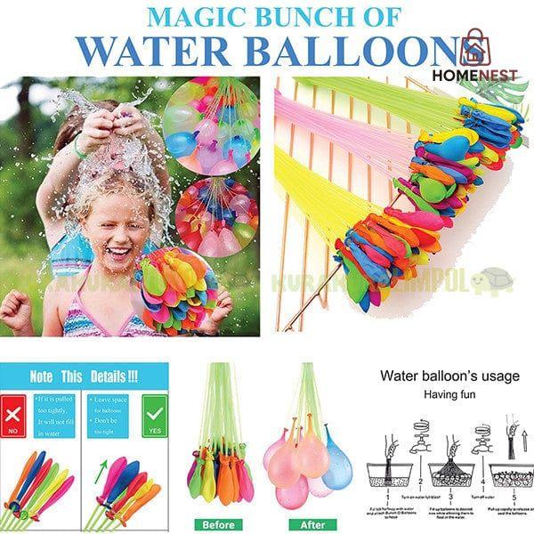 Fill & Tie Magic Water Balloons - Pack Of 111