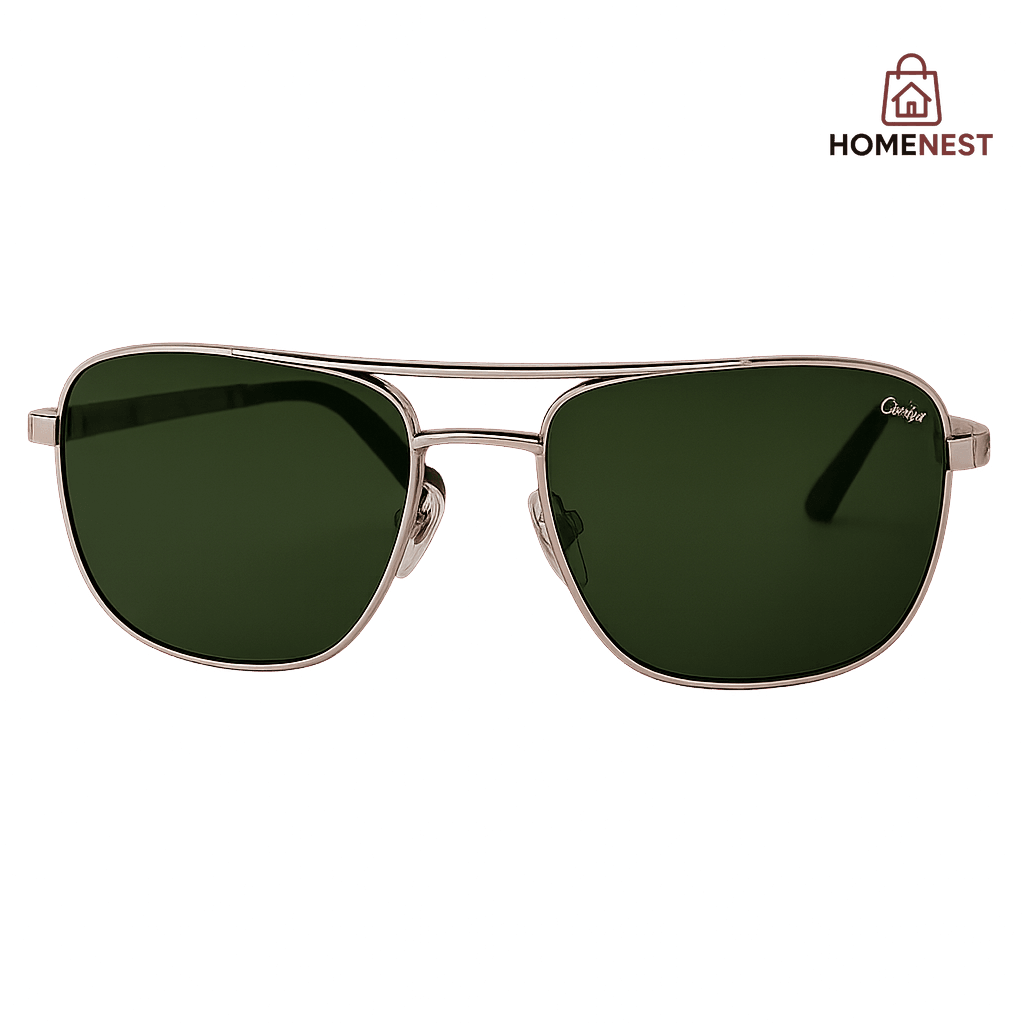 Sunglasses – Elite Green Lens Aviators glasses