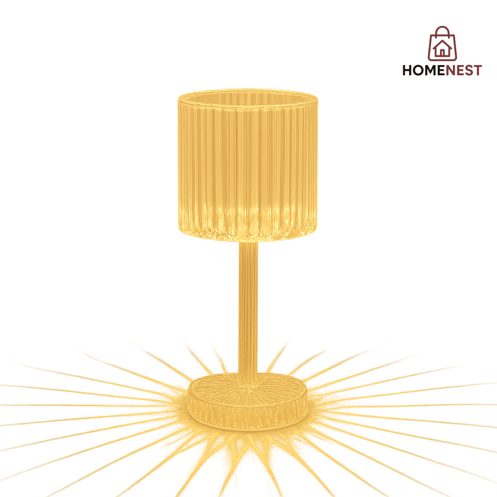 Luxury Crystal Glass Lamp