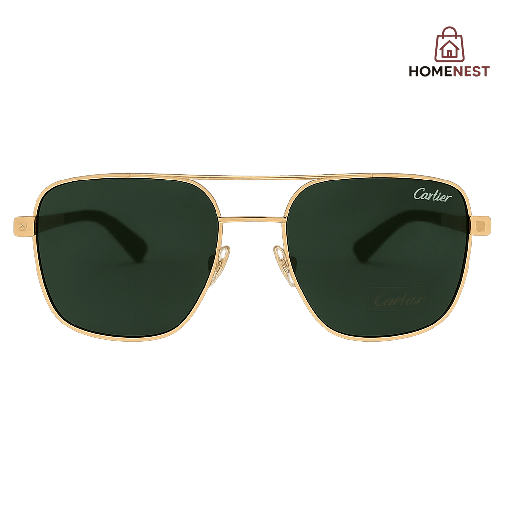 Classic Gold Arm Sunglasses UV Protection