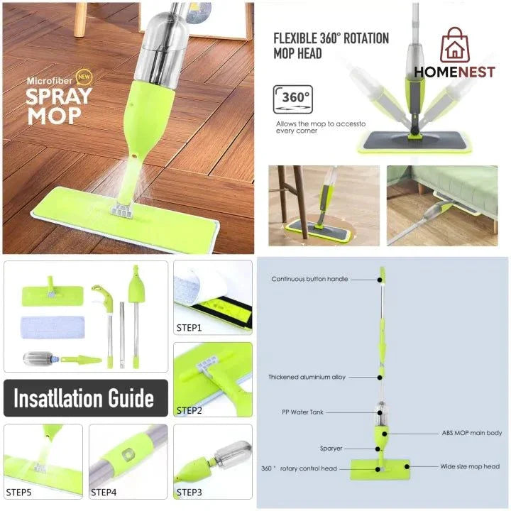 Spray Mop for Floor Cleaning