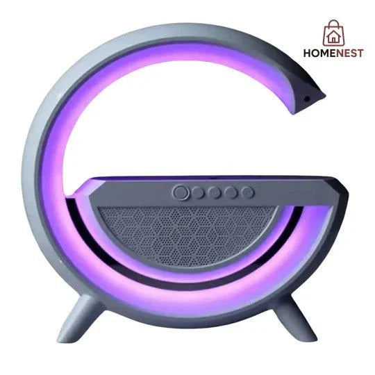 LED Wireless Charging Speaker