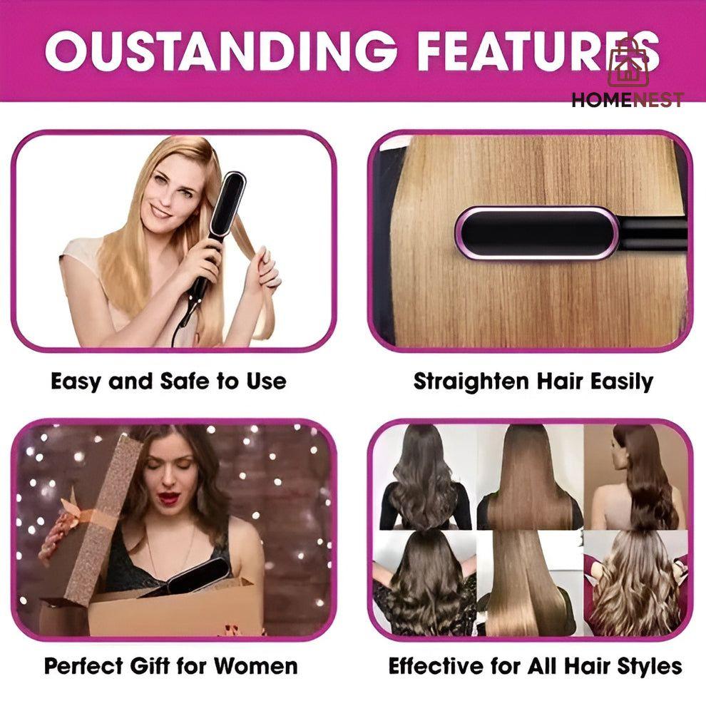 Heating Electric Hair Straightener HQT-909B