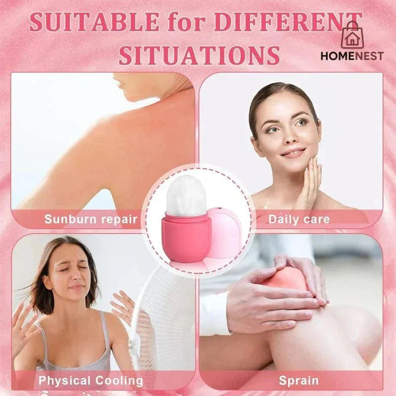 Silicone Face Ice Roller