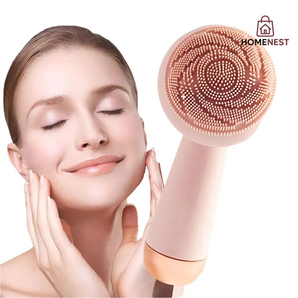 ELECTRIC FACIAL CLEANSER & MASSAGER Rechargeable Brushes For Men & Women