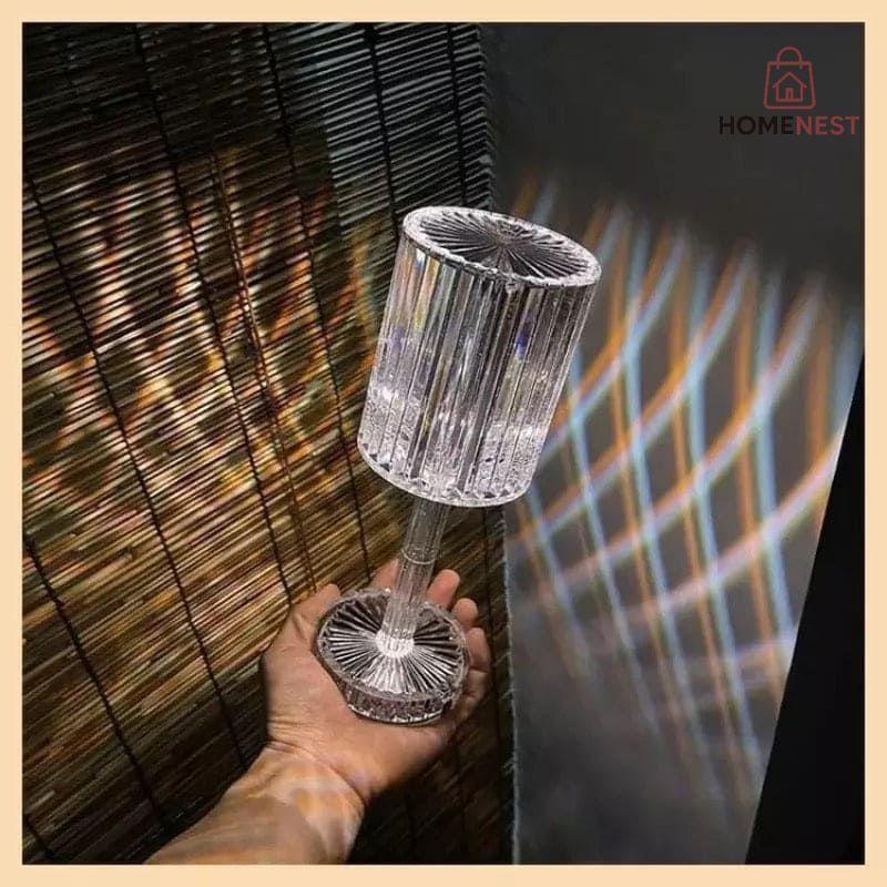 Luxury Crystal Glass Lamp