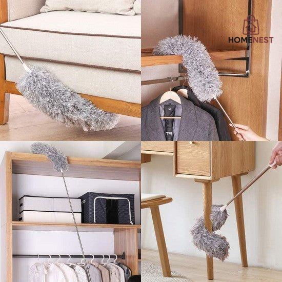 Fan Cleaning Brush with Long Rod