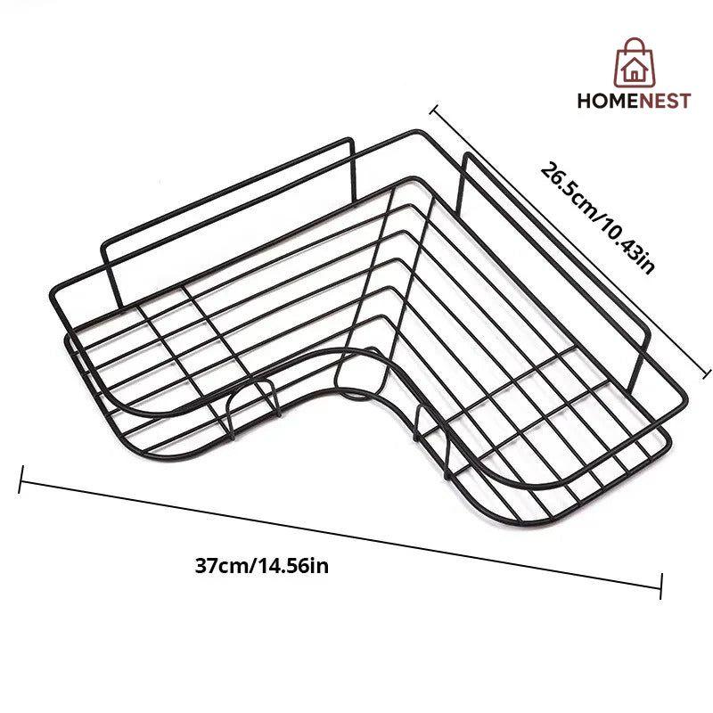 Self-Adhesive Bathroom Corner Rack