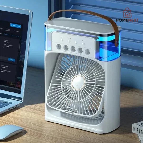 Portable Air Conditioner Water Mist Cooler Fan