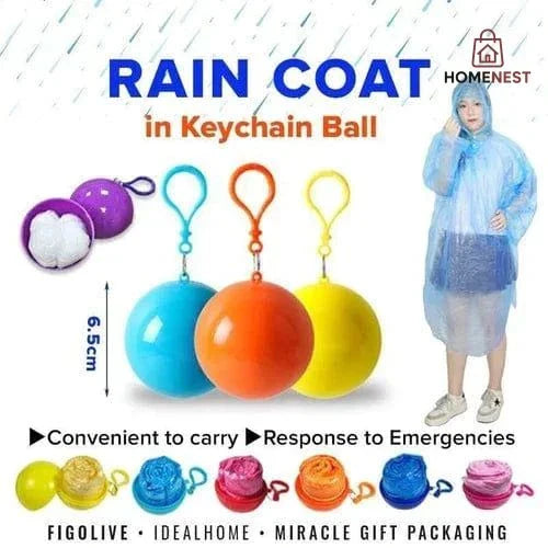 Reusable Waterproof Rain Coat