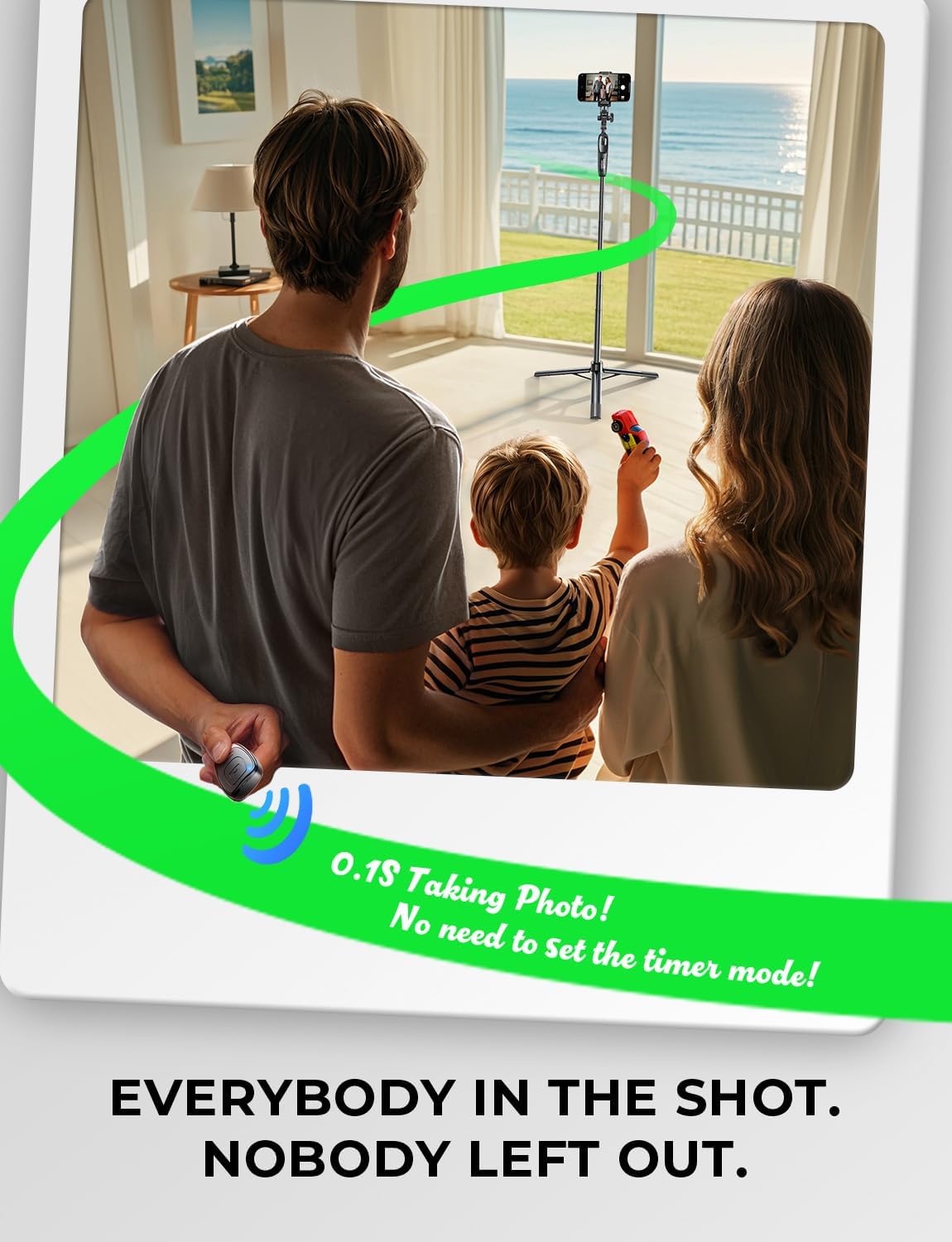 LISEN 67 Selfie Stick & Tripod for All  IPONE & Android All in One 360 Rotation Cell Phone Tripod Stand with Remote for Vlogging/TikTok/Photo,