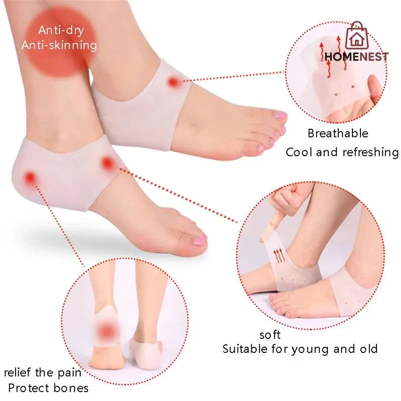 Silicone Half Heels