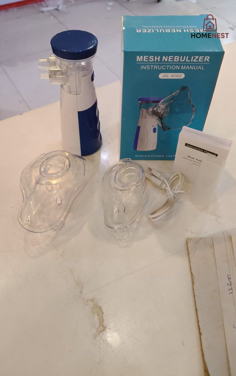 Portable Nebulizer - Nebulizer Machine for Adults and Kids, Mesh Nebulizer for Breathing Problems, Handheld Nebulizer