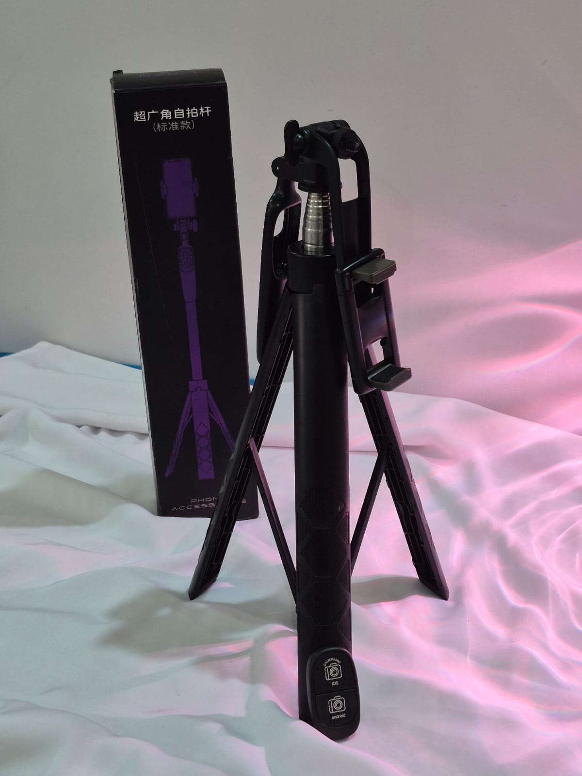 LISEN 67 Selfie Stick & Tripod for All  IPONE & Android All in One 360 Rotation Cell Phone Tripod Stand with Remote for Vlogging/TikTok/Photo,