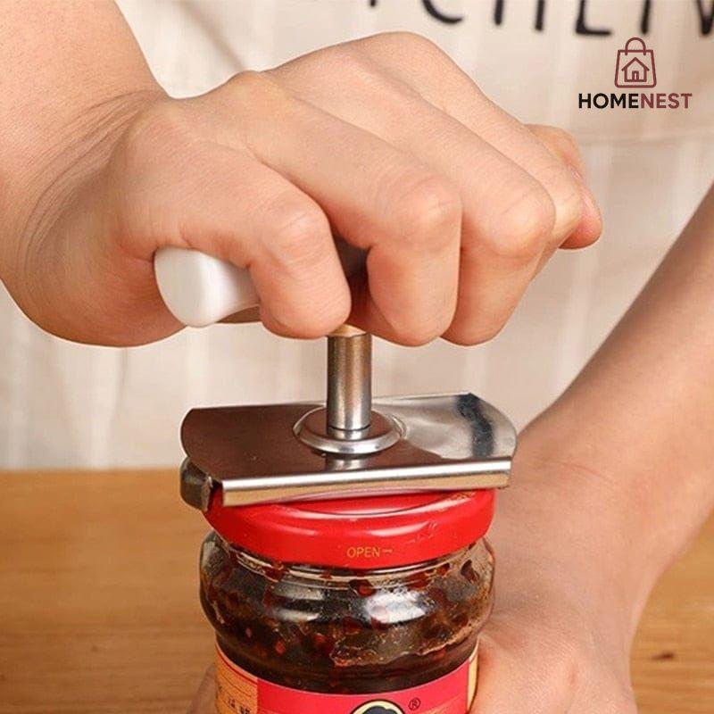 Jar Opener Stainless Steel Jar Opener effortless Lid Remover Tool For Kitchen