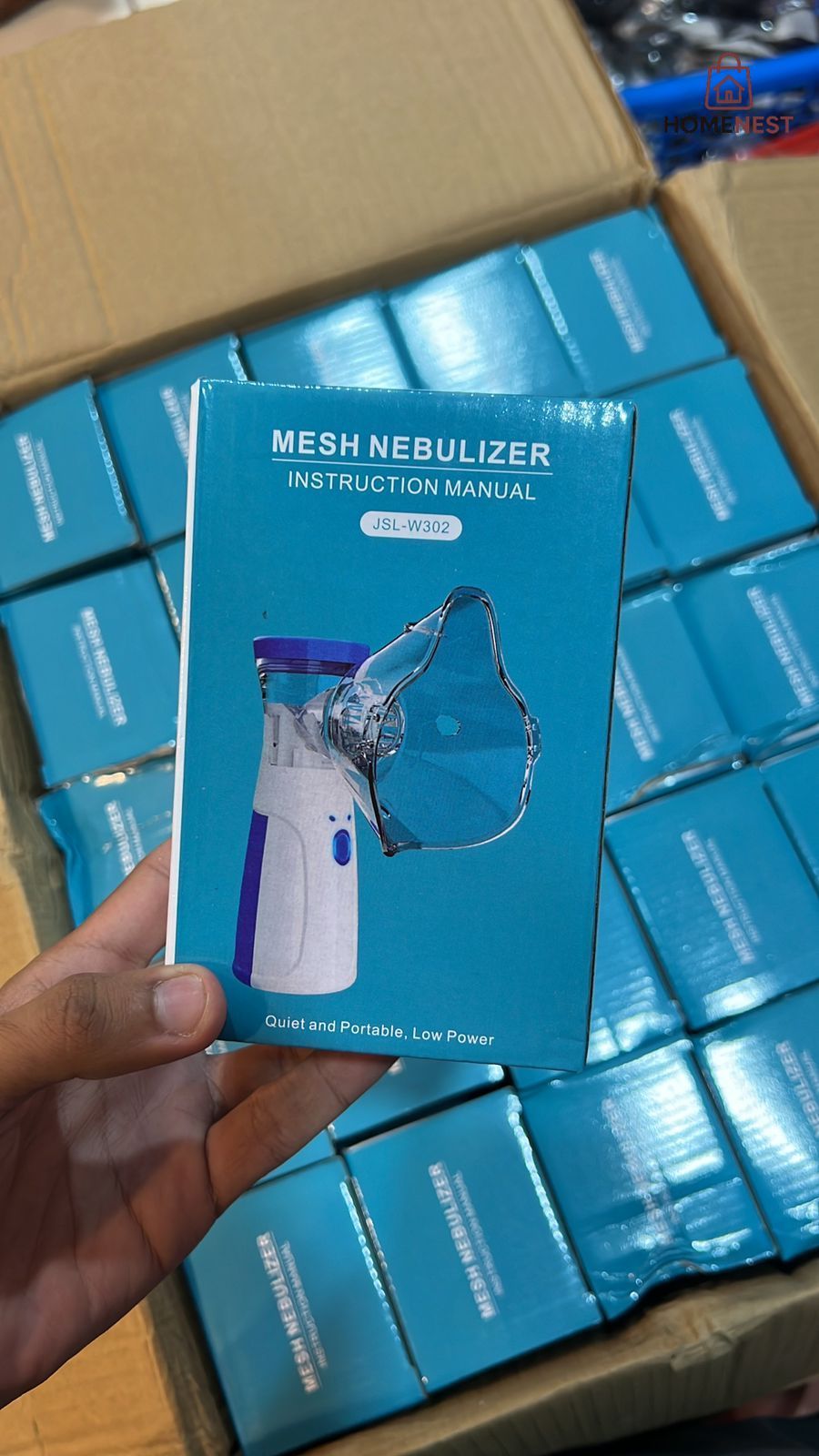 Portable Nebulizer - Nebulizer Machine for Adults and Kids, Mesh Nebulizer for Breathing Problems, Handheld Nebulizer